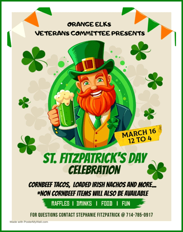 ST. FITZPATRICK'S DAY